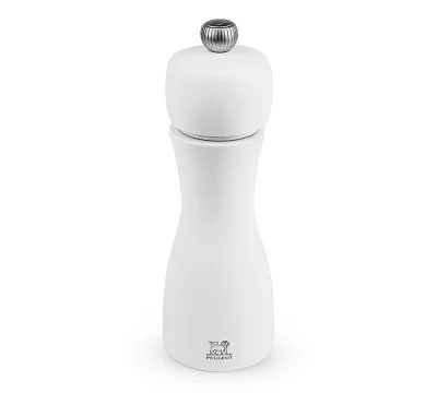 Peugeot Tahiti Salzmühle Holz Weiss Matt 15cm