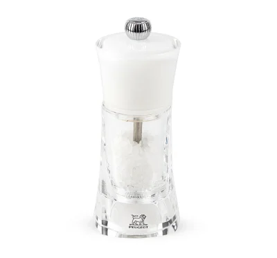 Peugeot Molene Salzmühle Acryl Weiss 14cm