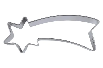 Städter Ausstechform Komet Sternschnuppe Plätzchenausstecher Edelstahl 9,5cm