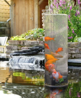 Ubbink FishTower 66 Fischsäule Fischturm Acryl H 66cm + Sockel