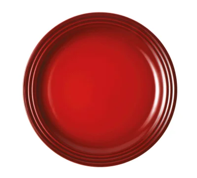 Le Creuset Speiseteller Steinzeug Kirschrot 27cm