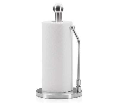 Küchenprofi Stand- Küchenrollenhalter PROFI mit Fixierfeder Edelstahl