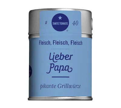 Tante Tomate - Lieber Papa - Grill Gewürzmischung 50g