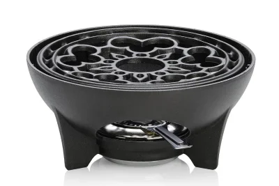 Le Creuset Rechaud Gusseisen Schwarz