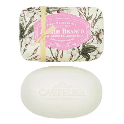 Castelbel Ambiente Seife White Jasmin (Weißer Jasmin) Olivenöl-Seife - 150g