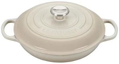 Le Creuset Gourmet-Profitopf Signature Gusseisen Meringue 30cm