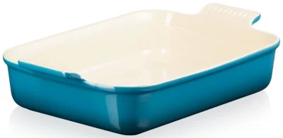 Le Creuset Auflaufform Tradition Steinzeug Deep Teal 32cm