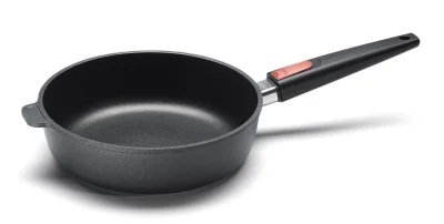 Woll Bratpfanne Hoch Nowo Titanium Induktion Aluguss abnehmbarer Stiel 24cm