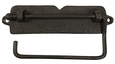 Toilettenpapierhalter Vintage Gusseisen Braun Klorollenhalter Antik-Stil