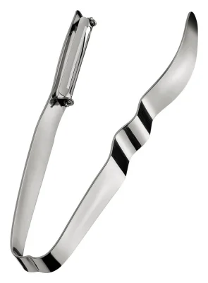 Küchenprofi Gemüse- & Spargelschäler mit 2 Klingen Edelstahl