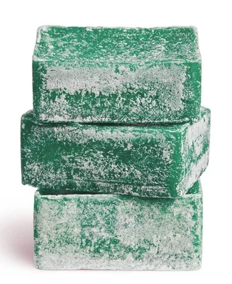 Orientalischer Duftstein Patchouli 3 Stück Parfumstein Bernsteinharz Raumduft 25g