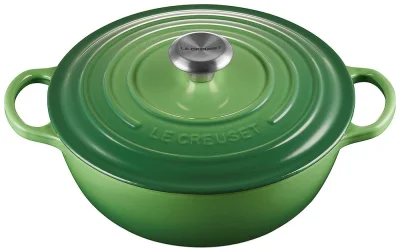 Le Creuset La Marmite Signature Familientopf Gusseisen Bamboo Green 26cm