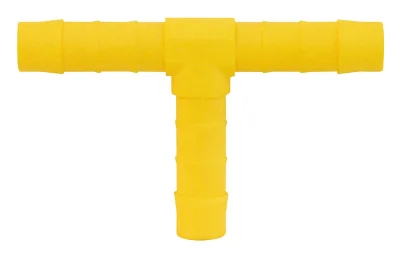 Lilie T-Verbinder WeißGELB Innen-Ø 12mm