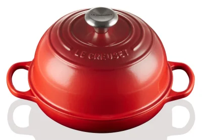 Le Creuset Brotbräter Rund Gusseisen Kirschrot 24cm