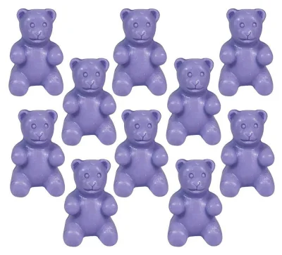 10 x Seife Bär Lavendel (Lavande) Kinderseife Tierseife Motivseife 10x36g