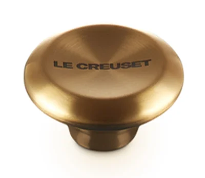 Le Creuset Deckelknopf Gold 4,7cm Edelstahl
