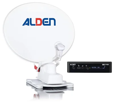 Alden Onelight 65 HD mit S.S.C. HD-Steuermodul - Camping Sat-Anlage TWIN LNB