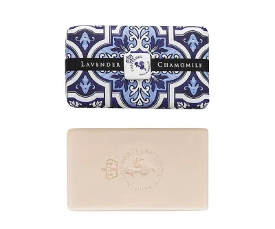 Castelbel Tile Seife Lavender & Chamomile (Lavendel & Kamille) Olivenöl-Seife - 200g