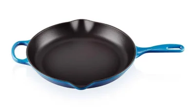Le Creuset Brat- und Servierpfanne Gusseisen Azure Blau 20 cm