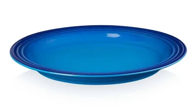 Le Creuset Speiseteller Steinzeug Azure Blau 27cm
