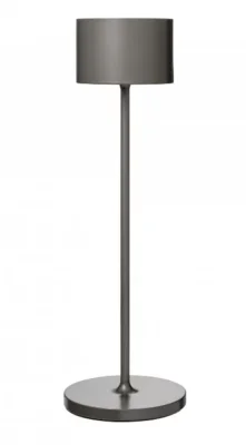 blomus Tischleuchte FAROL kabellos dimmbar LED Akku Outdoor Burned Metal