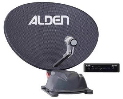 Alden AS2 80 HD Platinium mit S.S.C. Steuermodul TWIN LNB