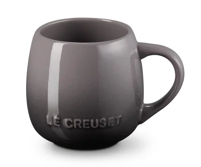 Le Creuset Becher Coupe Tasse Steinzeug Flint Grau 320ml