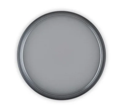 Le Creuset Frühstücksteller Coupe Steinzeug Flint Grau 22cm