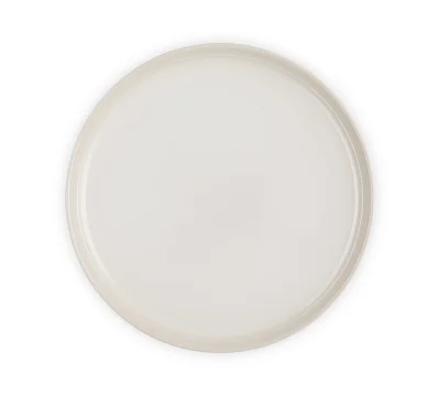 Le Creuset Frühstücksteller Coupe Steinzeug Meringue 22cm