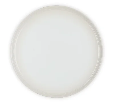 Le Creuset Speiseteller Coupe Steinzeug Meringue 27cm