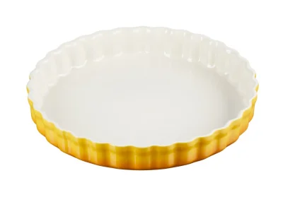 Le Creuset Tarteform Steinzeug Nectar Gelb 28cm