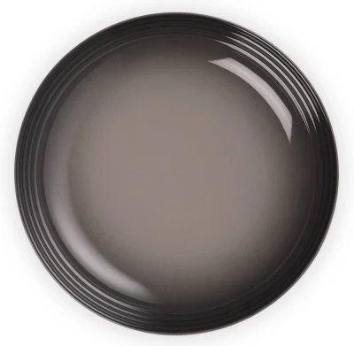 Le Creuset Frühstücksteller Steinzeug Flint Grau 22cm