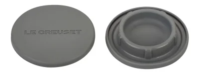 Le Creuset Aromadeckel für Mühlen 2er SET Silikon Flint Grau