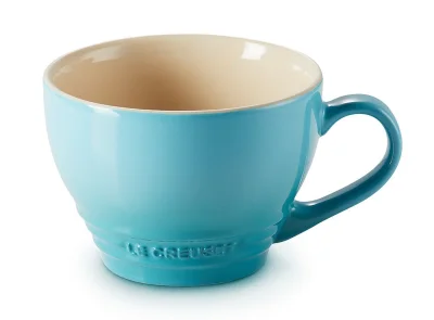 Le Creuset Cappuccino Tasse Steinzeug Karibik 400ml
