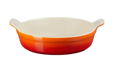 Le Creuset Auflaufform Tradition Rund Steinzeug Ofenrot 24cm