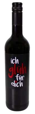Gourmet Berner Glühwein rot - ich glüh für dich - Flasche 0,75 l