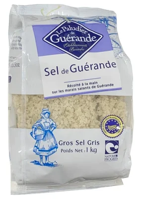 Le Paludier de Guerande Grobes Meersalz aus der Guerande - Beutel 1 kg