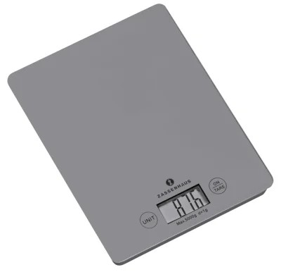 Zassenhaus Digitale Küchenwaage BALANCE cool grey grau