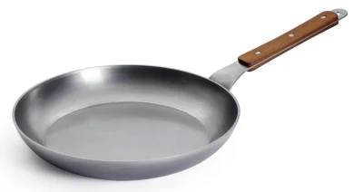 Woll Carbon Steel Bratpfanne Flach Induktion Flachpfanne Karbonstahl PFAS-frei 28 cm