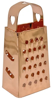 Mini Reibe für Duftsteine Amber Duftwürfel Vierkantreibe Rose-Gold