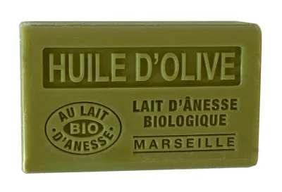 Provence Gästeseife Huile d'Olive (Olivenöl) Bio Eselsmilch Duftseife 60g