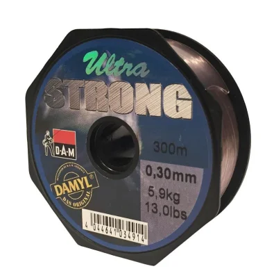 DAM DAMYL Ultra Strong Angelschnur 300 m - 0,30 mm