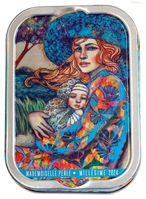 La Perle des Dieux Jahrgangssardinen 2024 Mademoiselle Perle - Dose 115 g