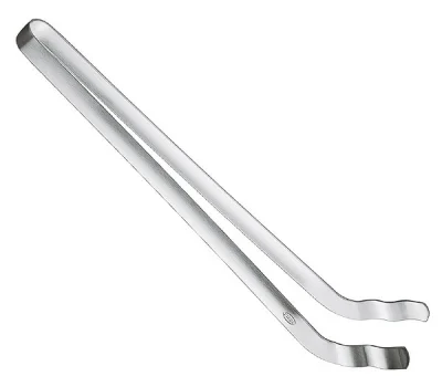 RÖSLE Grillzange gebogen Edelstahl 35,5cm