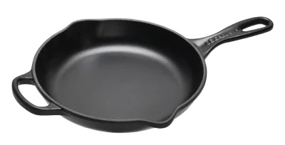 Le Creuset Brat- und Servierpfanne Gusseisen Schwarz 23cm