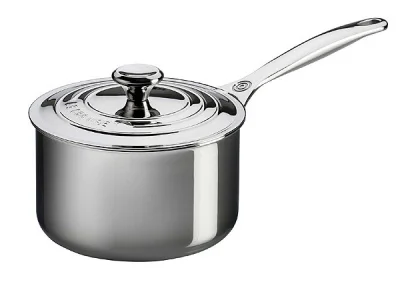 Le Creuset Profi-Stieltopf 3-Ply PLUS Edelstahl 16cm