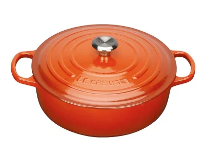 Le Creuset Gourmet-Bräter Signature Gusseisen Ofenrot 30cm