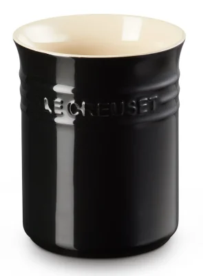 Le Creuset Topf für Kochkellen Steinzeug Schwarz